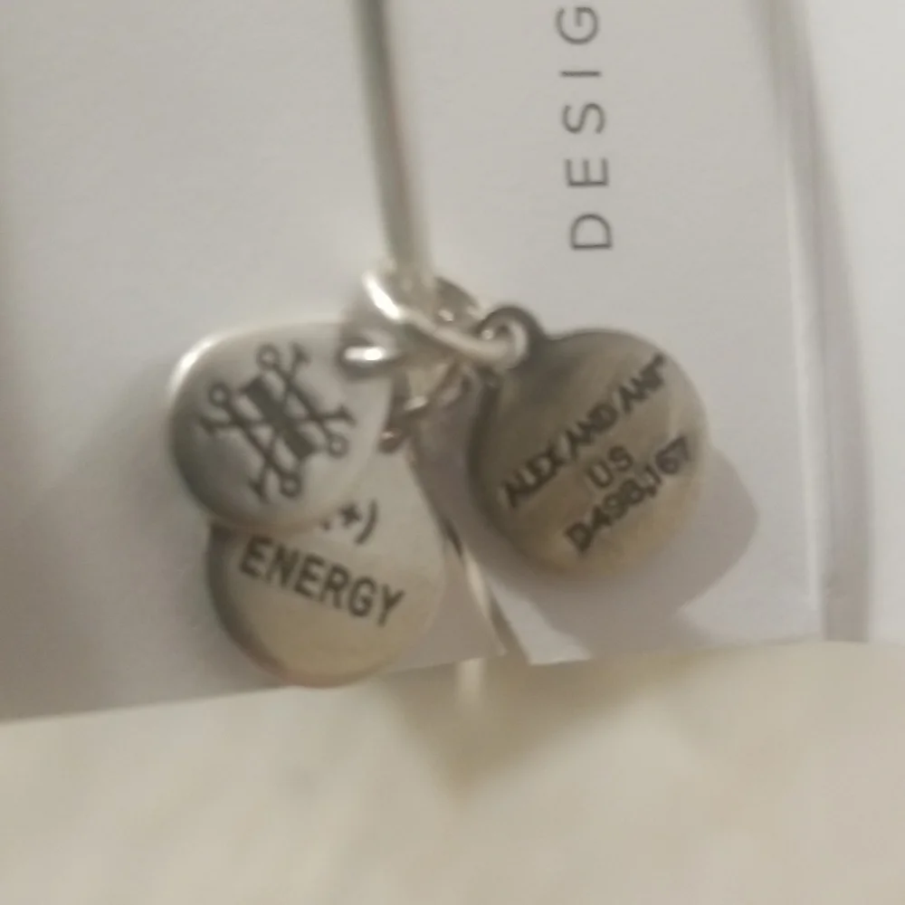 ALEX AND ANI Path of Life Silver Bangle Bracelet NWT